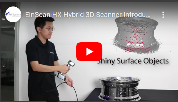 Shining 3D Einscan HX Video
